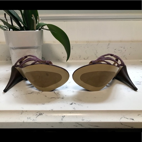 laser-cut high heel sandal - Picture 6 of 6